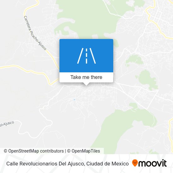 Calle Revolucionarios Del Ajusco map