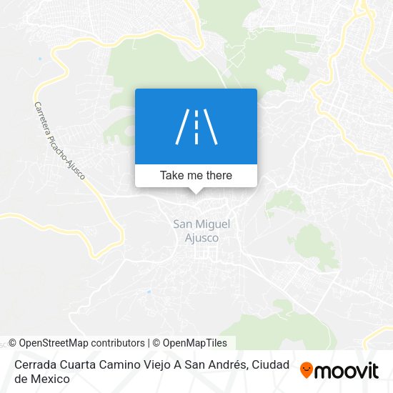 Cerrada Cuarta Camino Viejo A San Andrés map