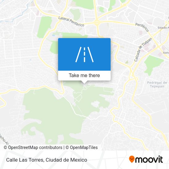 Mapa de Calle Las Torres