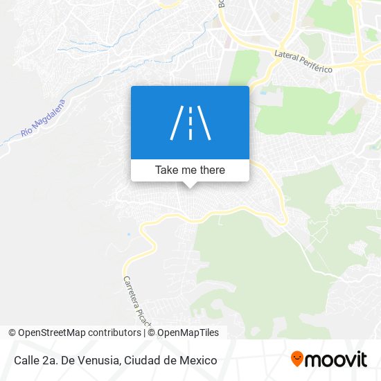 Calle 2a. De Venusia map