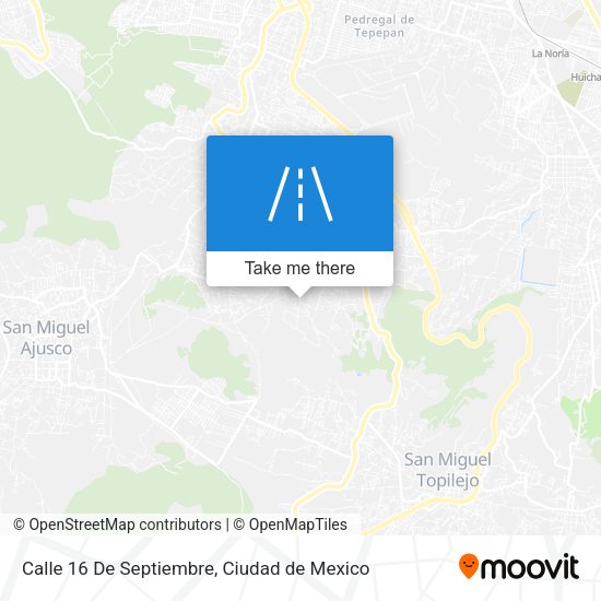 Calle 16 De Septiembre map