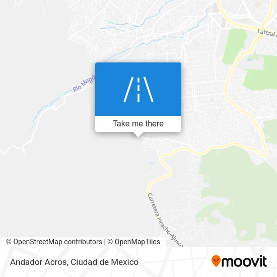 Mapa de Andador Acros