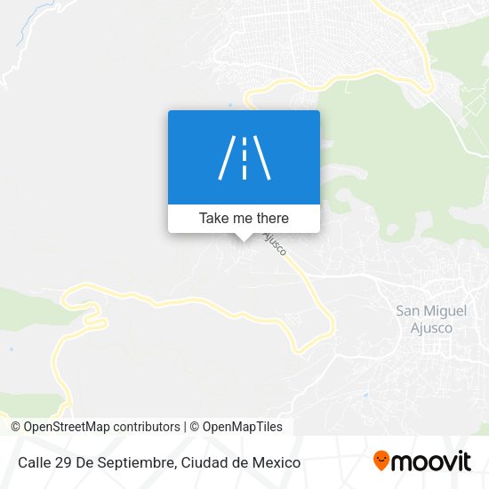 Mapa de Calle 29 De Septiembre