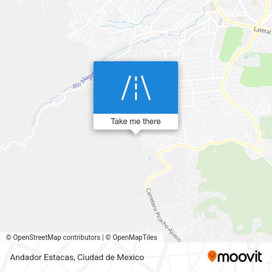 Mapa de Andador Estacas