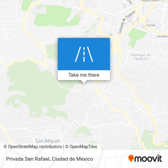 Mapa de Privada San Rafael