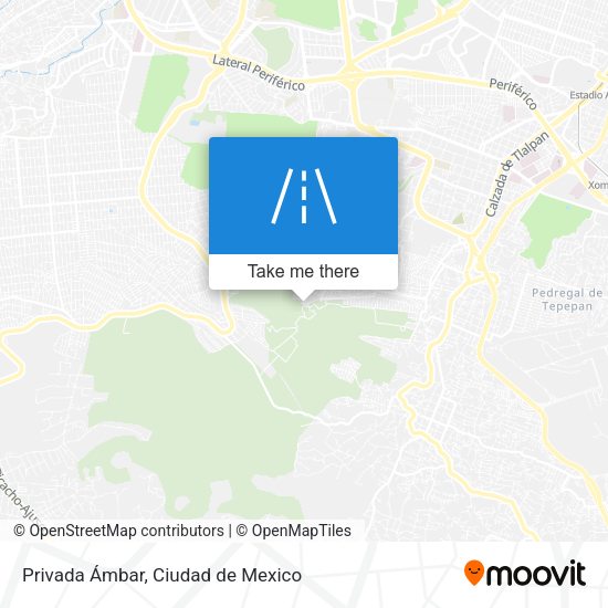 Privada Ámbar map
