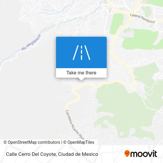 Calle Cerro Del Coyote map