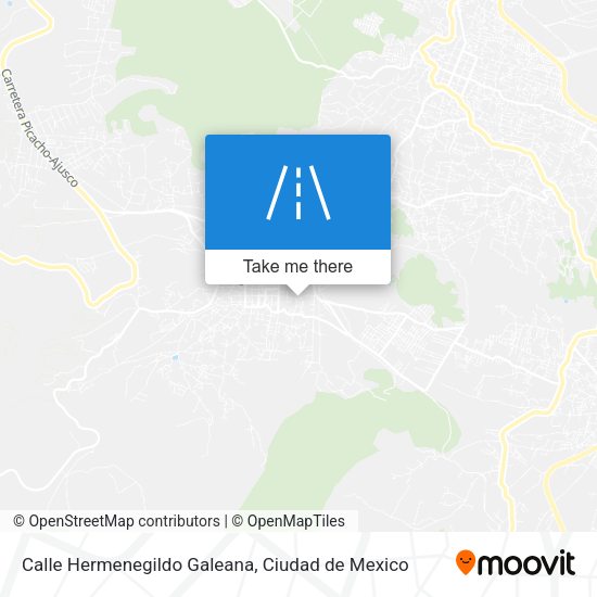 Calle Hermenegildo Galeana map