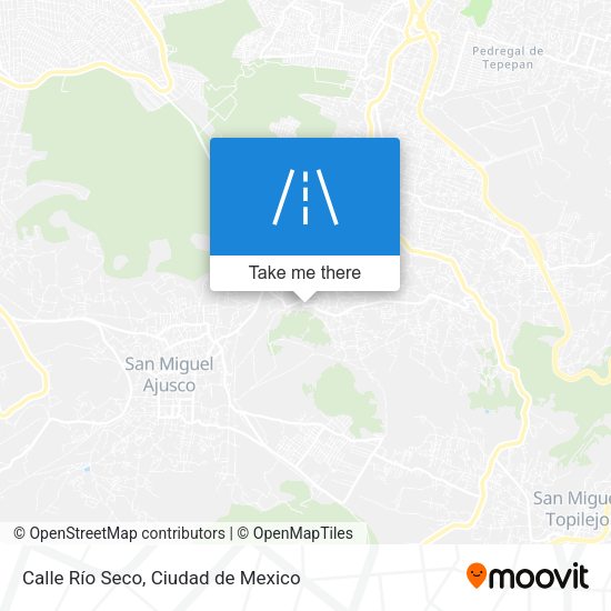 Mapa de Calle Río Seco