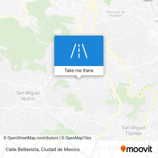 Mapa de Calle Bellavista