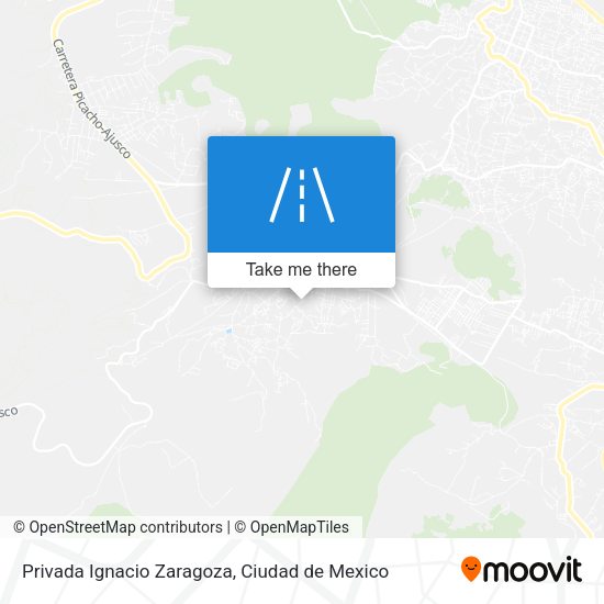 Privada Ignacio Zaragoza map