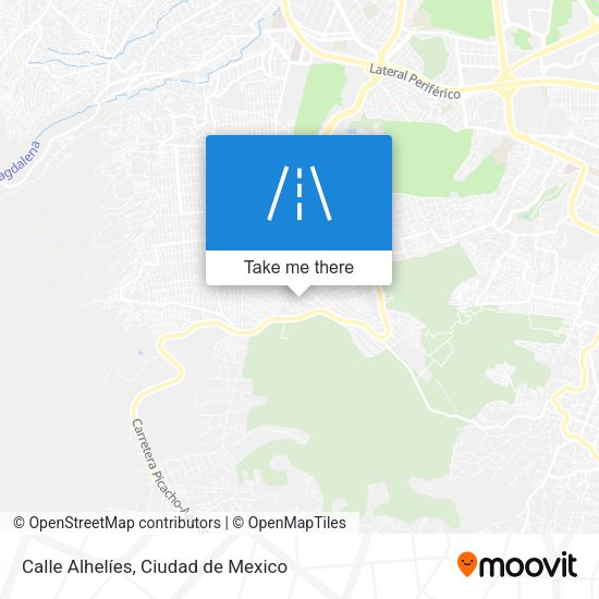 Calle Alhelíes map