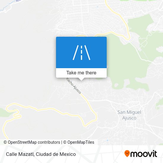 Calle Mazatl map