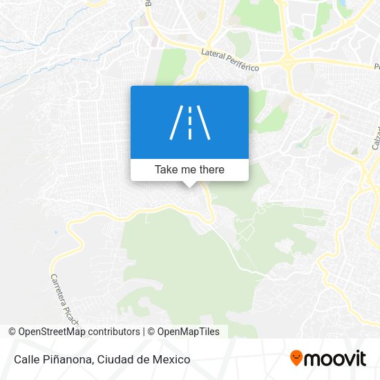 Calle Piñanona map