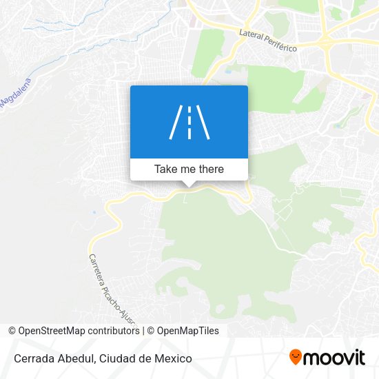 Cerrada Abedul map