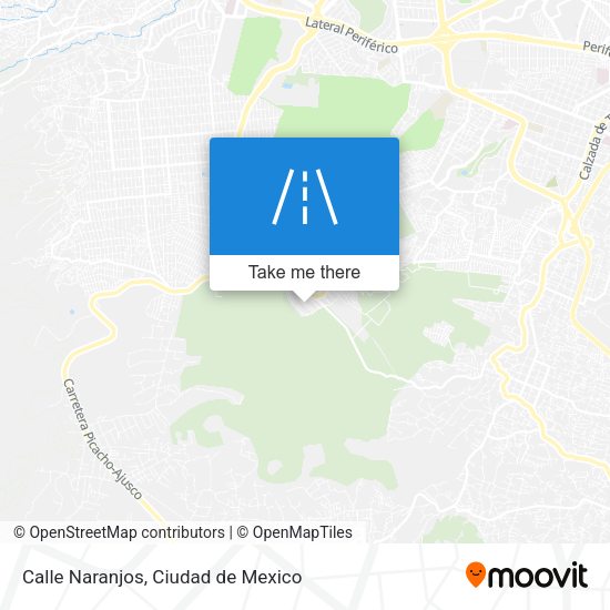 Calle Naranjos map