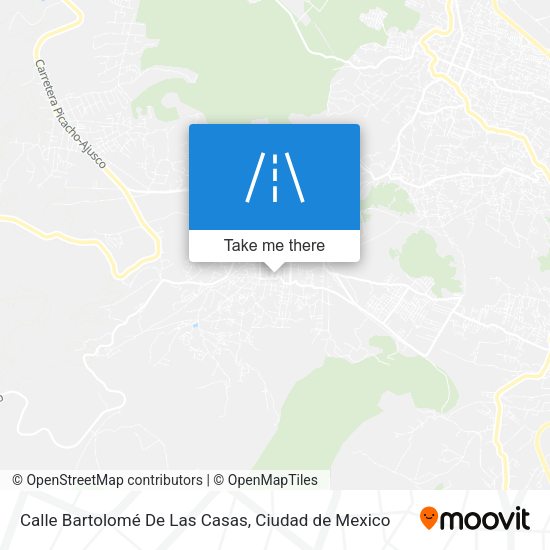 Mapa de Calle Bartolomé De Las Casas