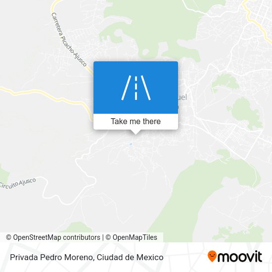Privada Pedro Moreno map
