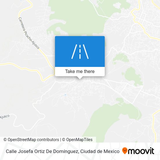 Mapa de Calle Josefa Ortiz De Domínguez