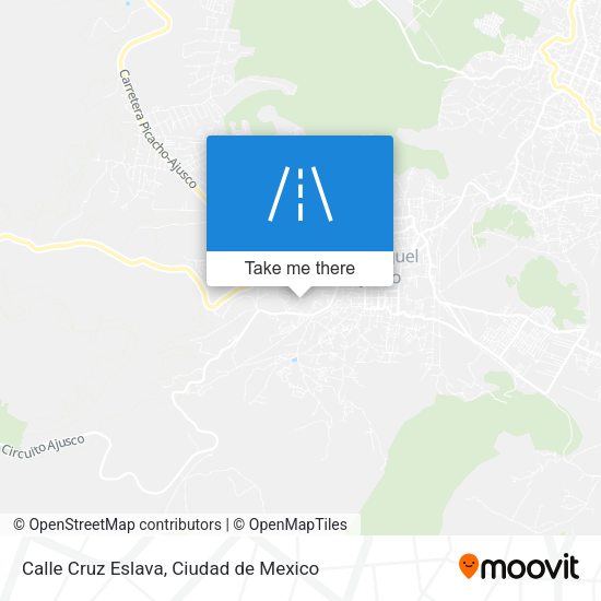 Calle Cruz Eslava map