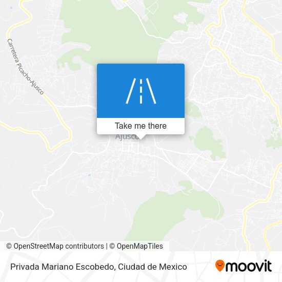 Privada Mariano Escobedo map