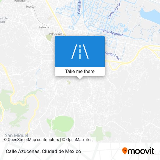 Mapa de Calle Azucenas