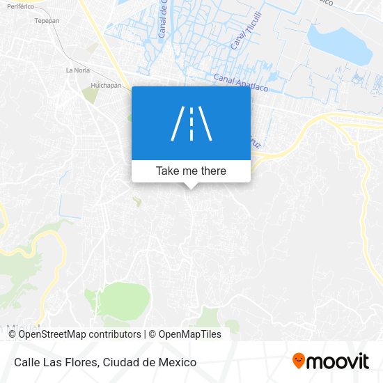 Calle Las Flores map
