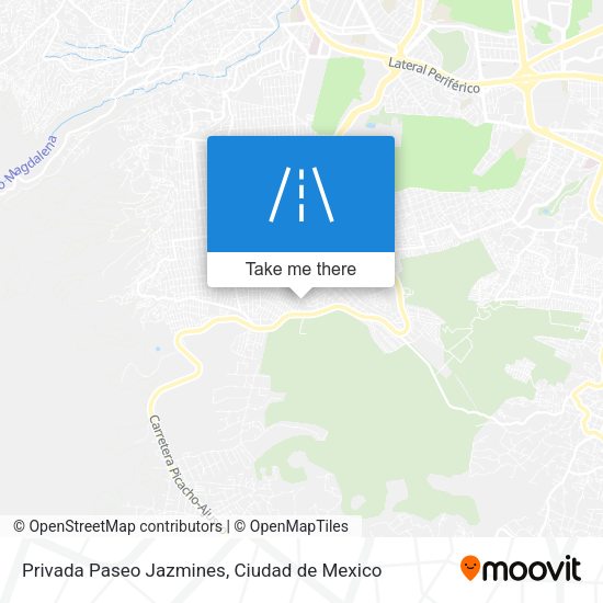 Mapa de Privada Paseo Jazmines