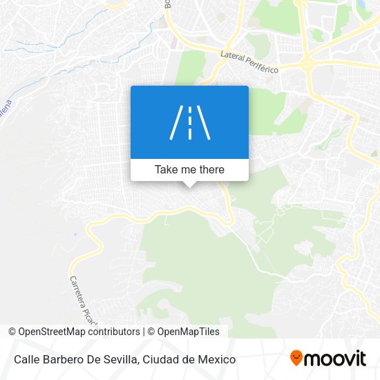 Calle Barbero De Sevilla map