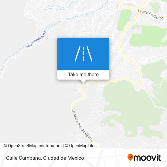 Calle Campana map