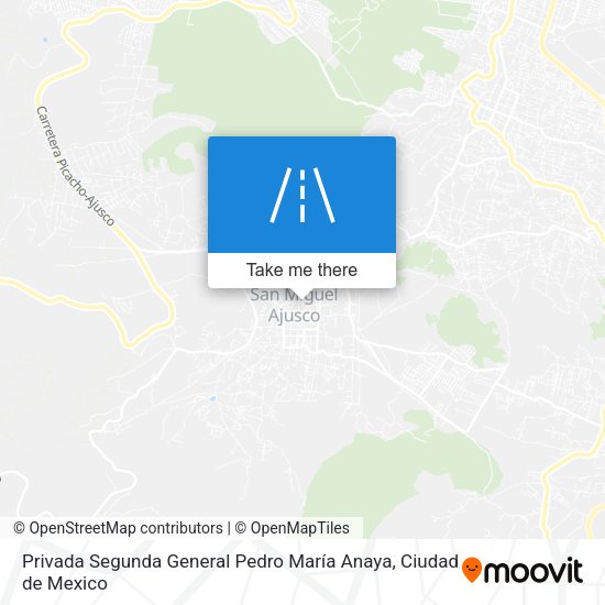 Privada Segunda General Pedro María Anaya map