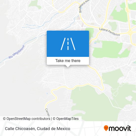 Calle Chicoasén map