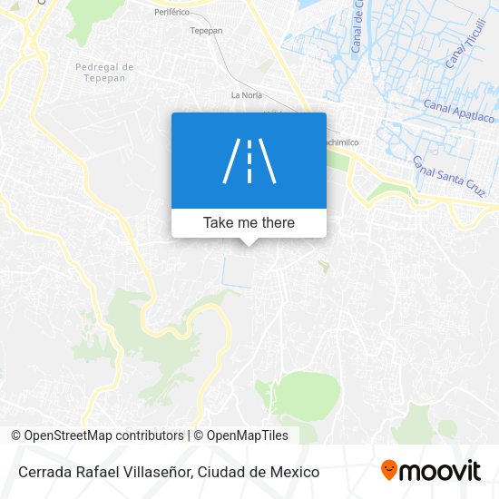 Cerrada Rafael Villaseñor map