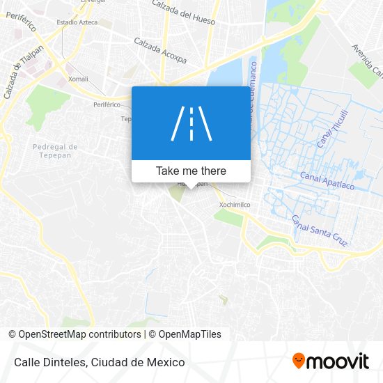 Calle Dinteles map