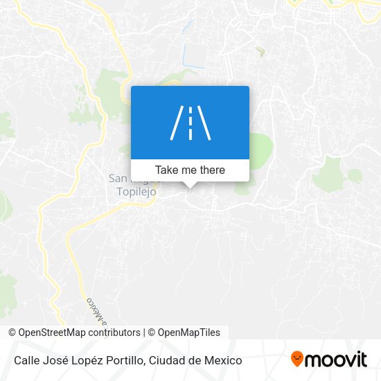 Calle José Lopéz Portillo map