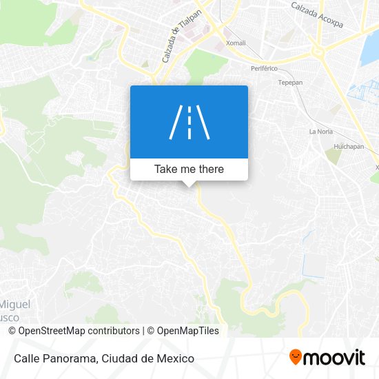 Mapa de Calle Panorama