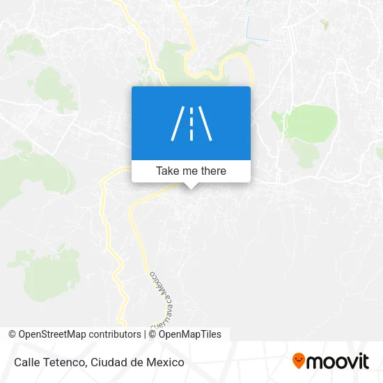 Calle Tetenco map