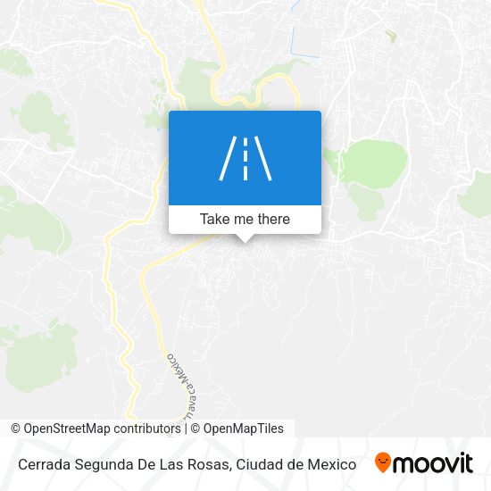Mapa de Cerrada Segunda De Las Rosas
