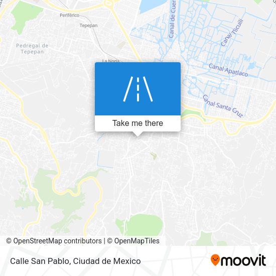 Calle San Pablo map