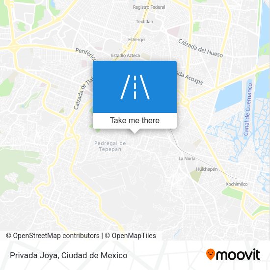 Mapa de Privada Joya