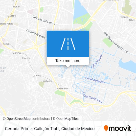 Mapa de Cerrada Primer Callejón Tlatil