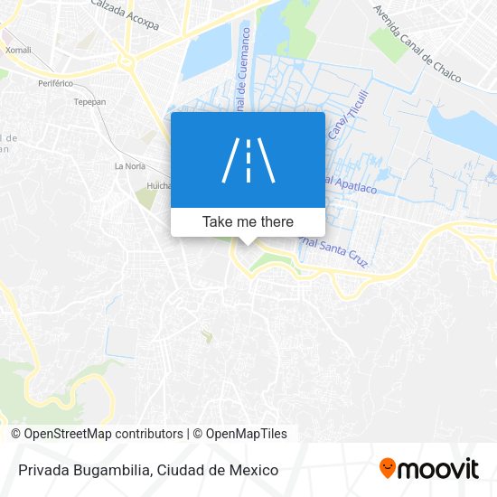 Mapa de Privada Bugambilia