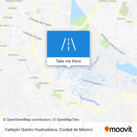 Callejón Quinto Huahualaco map