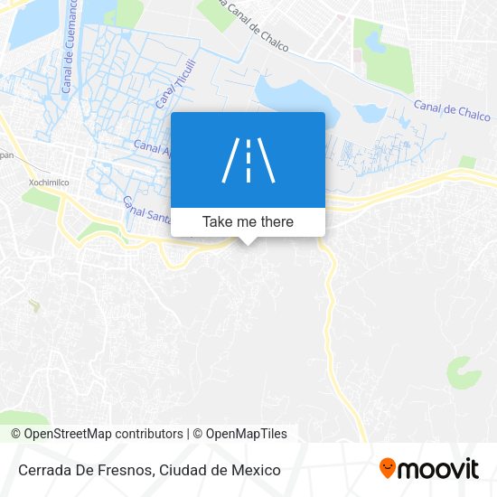 Mapa de Cerrada De Fresnos