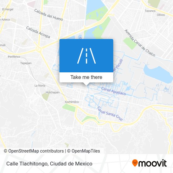 Calle Tlachitongo map