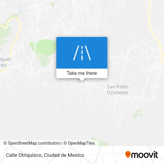 Calle Otriquisco map