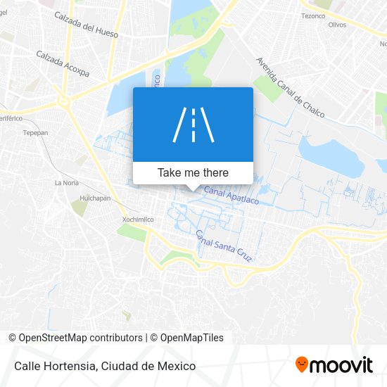 Calle Hortensia map