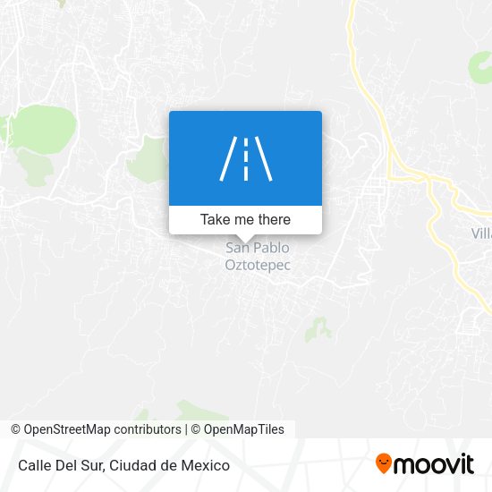 Calle Del Sur map
