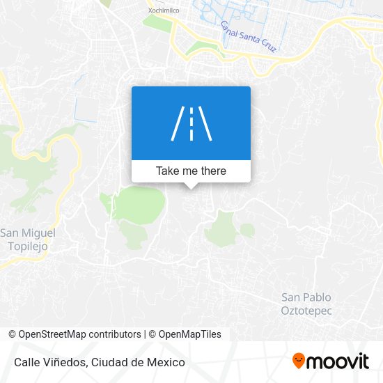 Calle Viñedos map