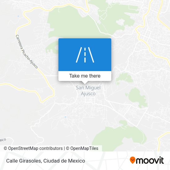 Calle Girasoles map